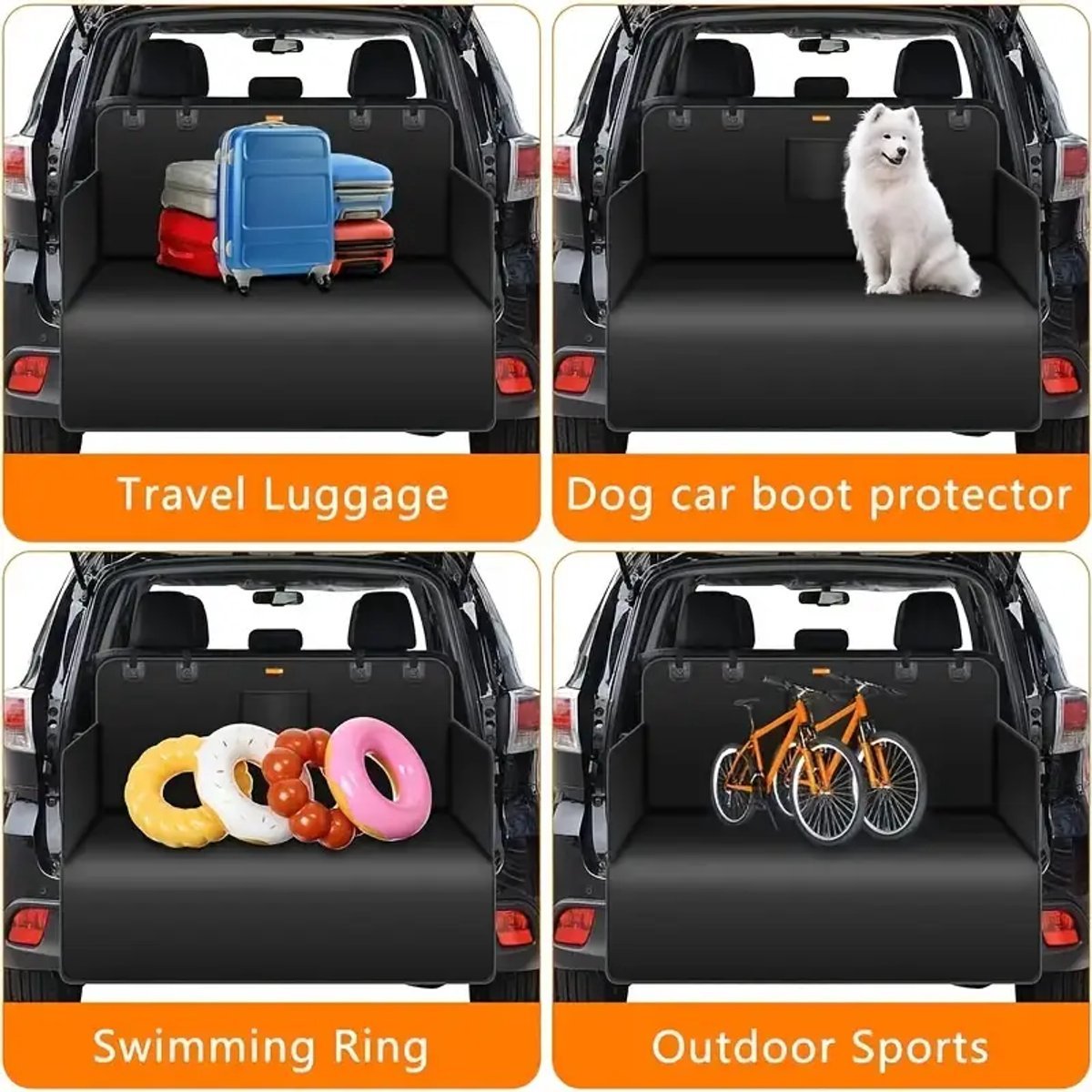 Kofferbakbescherming voor honden - Auto hondendeken - Waterdicht