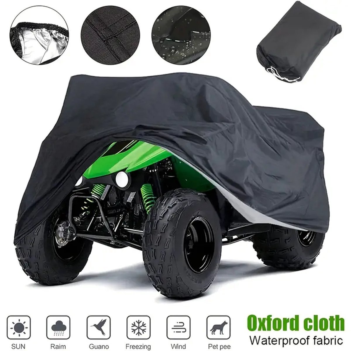 Quadhoes - Beschermhoes waterdicht - Voor Quad/ATV