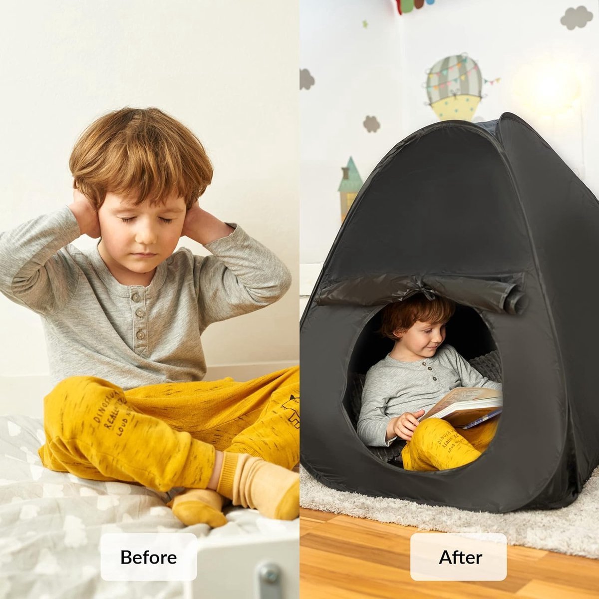 Sensorische tent voor kinderen - Autisme, ADD/ADHD, SPD en angst