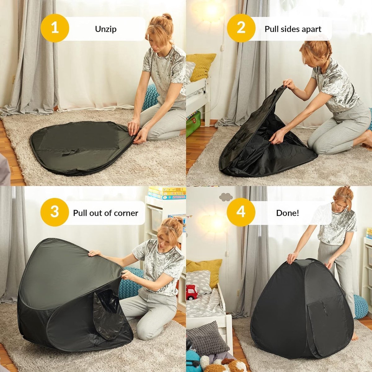 Sensorische tent voor kinderen - Autisme, ADD/ADHD, SPD en angst