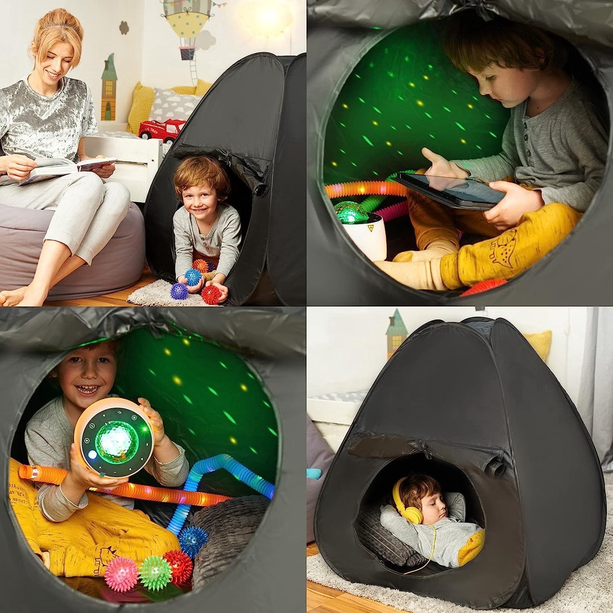 Sensorische tent voor kinderen - Autisme, ADD/ADHD, SPD en angst