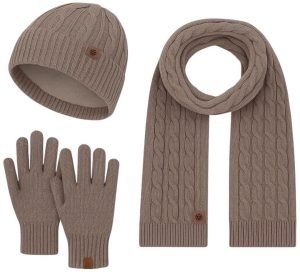 Winterset Heren en Dames - Muts, Sjaal en Handschoenen