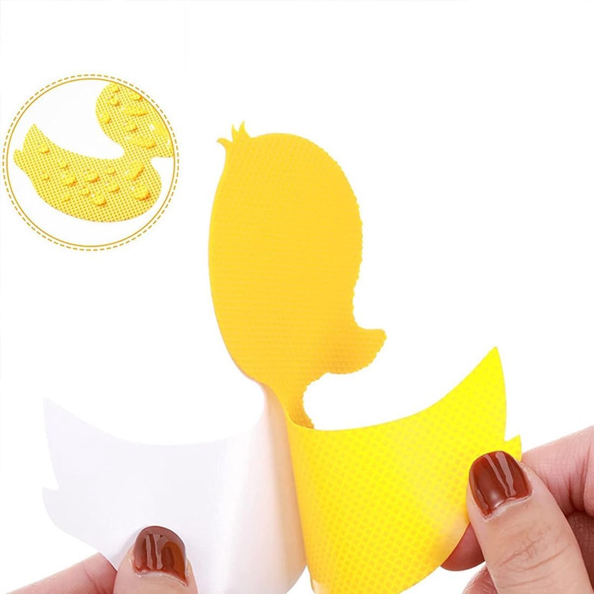 Antislip stickers badeendjes - Zelfklevende badstickers - 10 stuks