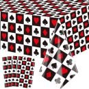 Tafelkleed casino - Wegwerp tafellaken - 130 x 220 cm