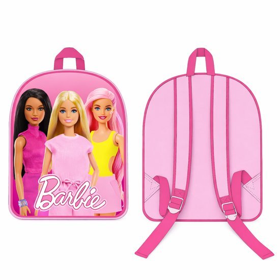 Barbie rugzak voor kinderen - Schooltas voor meisjes - Roze