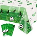 Tafelkleed voetbal - Wegwerp tafellaken - 130 x 220 cm