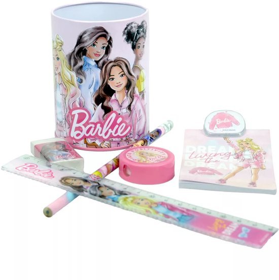 Barbie Paints schrijfwaren set - Schoolset voor kinderen