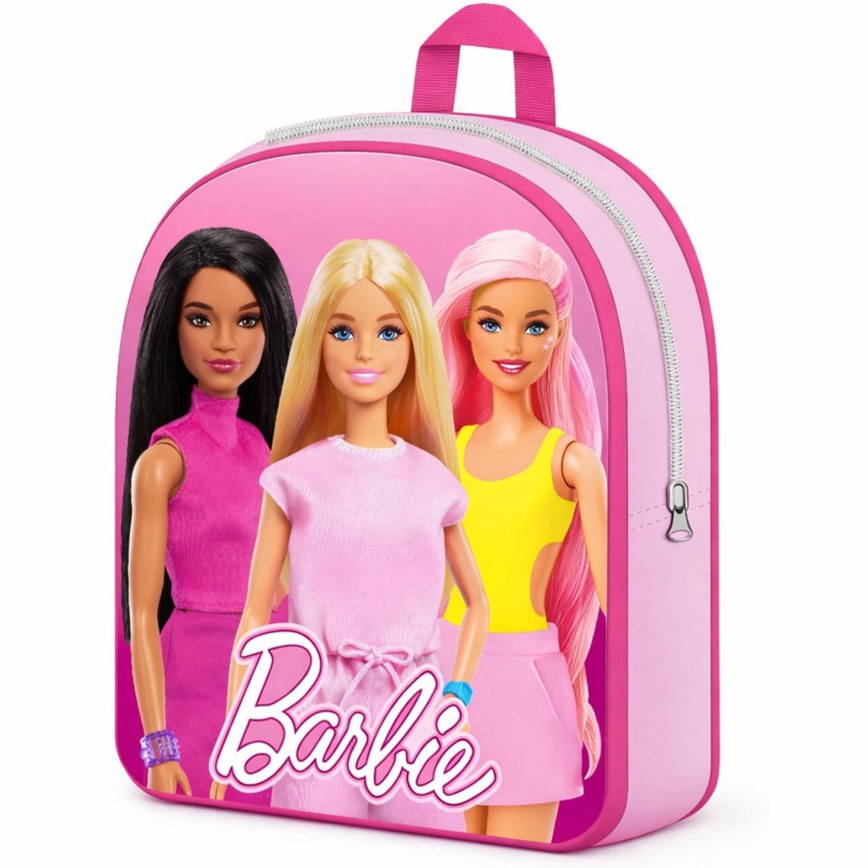 Barbie rugzak voor kinderen - Schooltas voor meisjes - Roze 1 Barbie rugzak voor kinderen - Schooltas voor meisjes - Roze