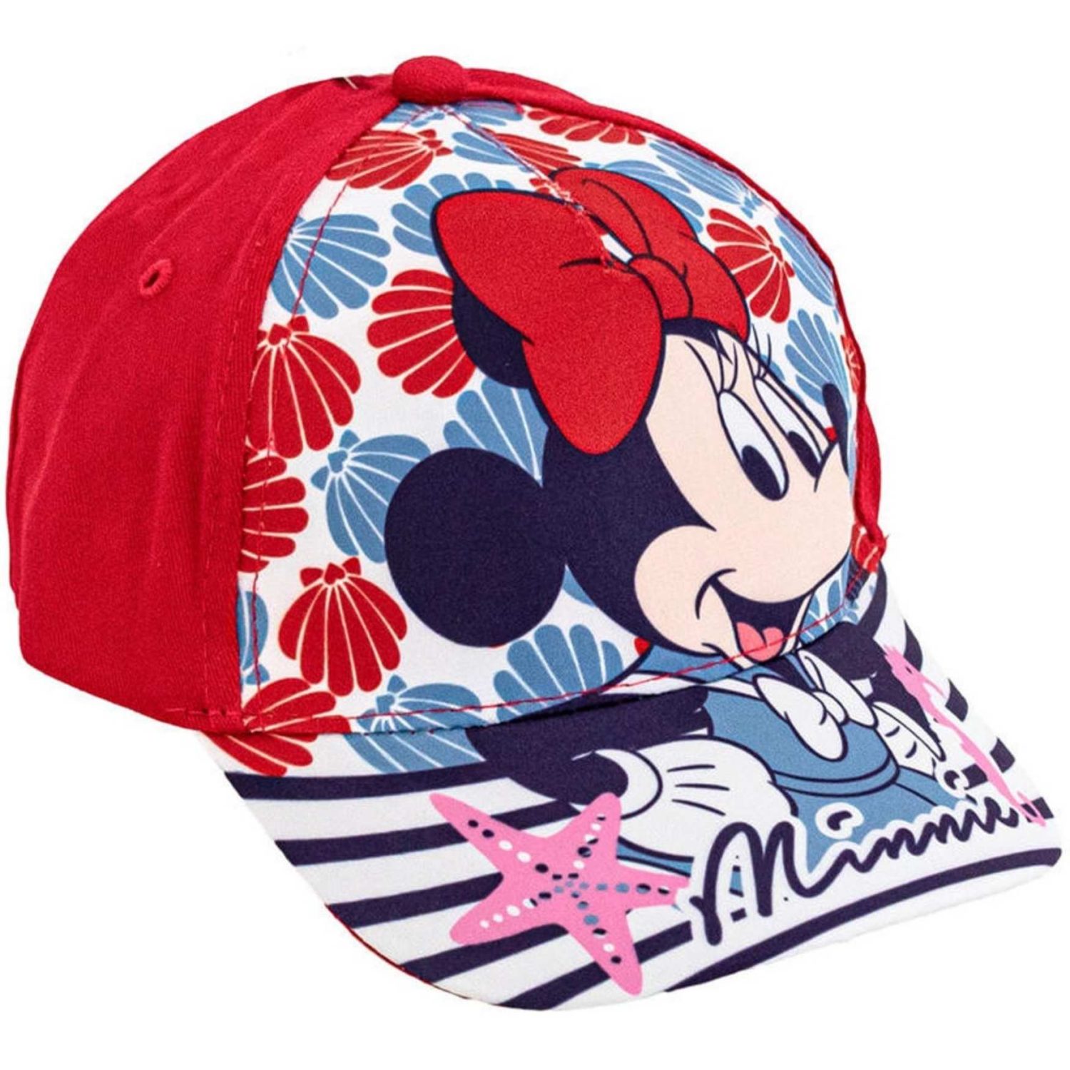 Disney Minnie Mouse pet - Kinderpet voor meisjes - Rood